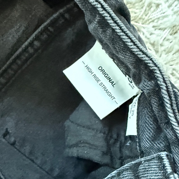 ROLLA'S High Rise Straight Leg Jeans - Picture 3 of 5